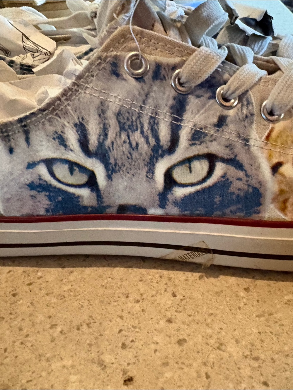 Vintage 2000’s  Hot Topic Leather Cat Shoes Sz 13 - NWT